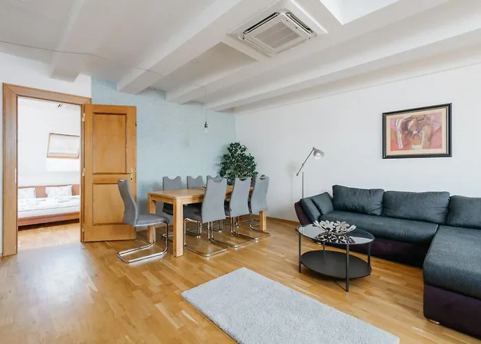 Apartment Eli Spacious With Old Town View, Parking & Ac